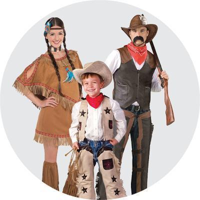Costumes Halloween & Accessoires de Cowboys & Amérindiens