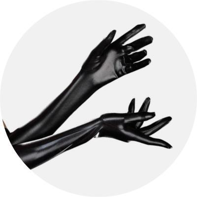 Gants noirs