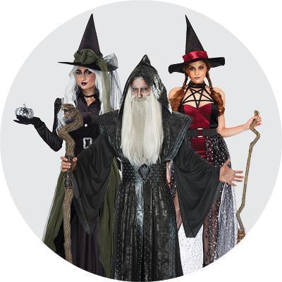 Costumes Halloween & Accessoires de Sorcières & Sorciers